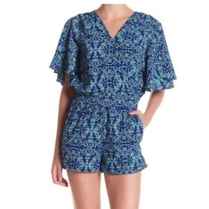 NWT MiMi Chica Aztec print summer romper